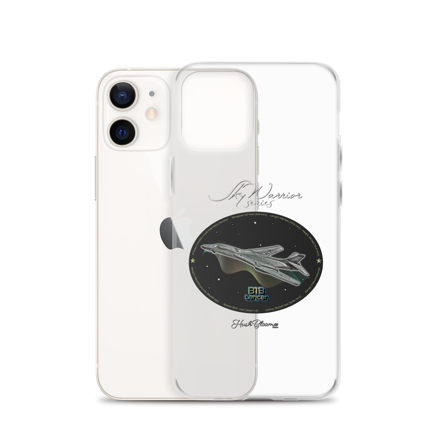 Clear - B1B Lancer Clear Case for iPhone