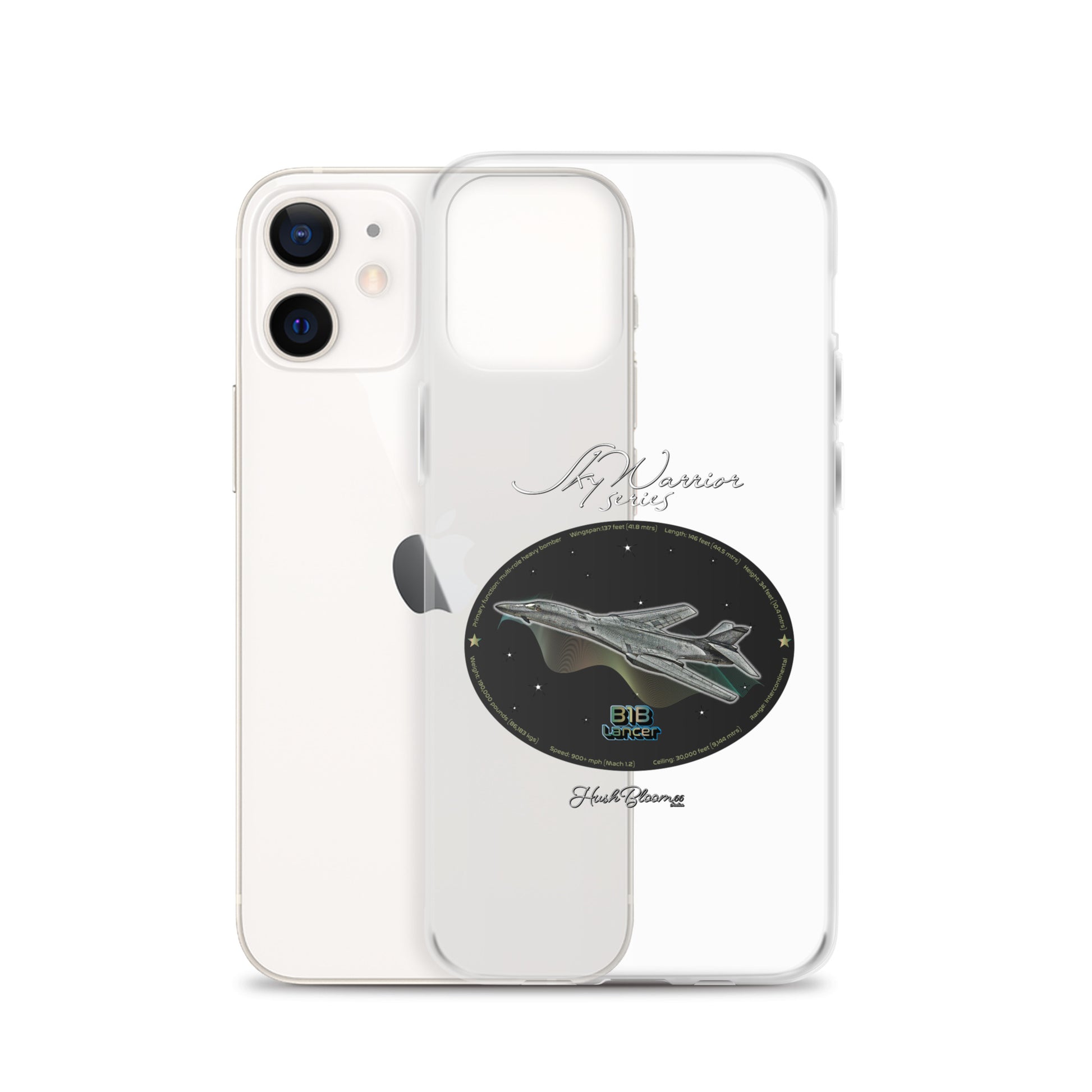 Clear - B1B Lancer Clear Case for iPhone
