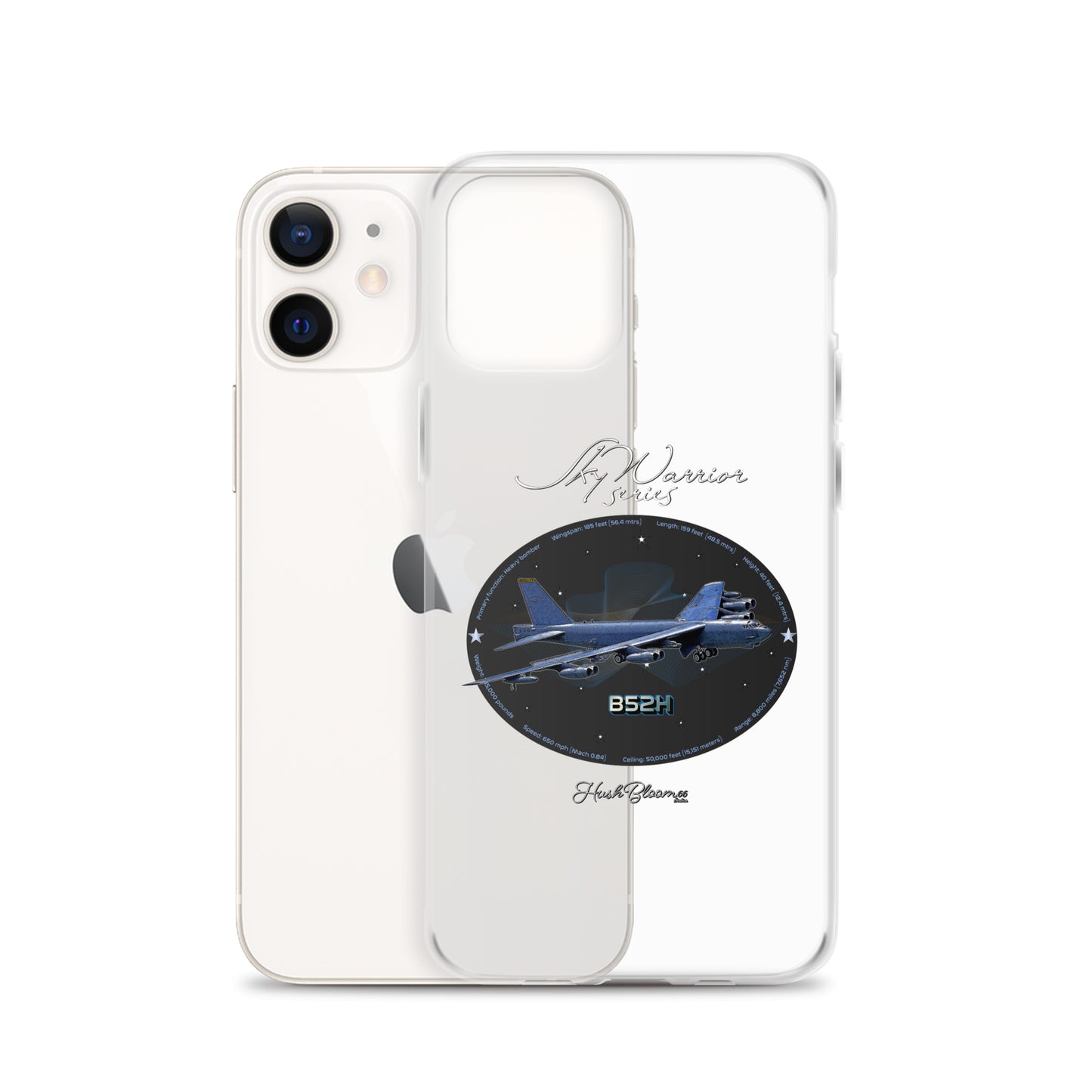 Clear - B52H Stratofortress Clear Case for iPhone
