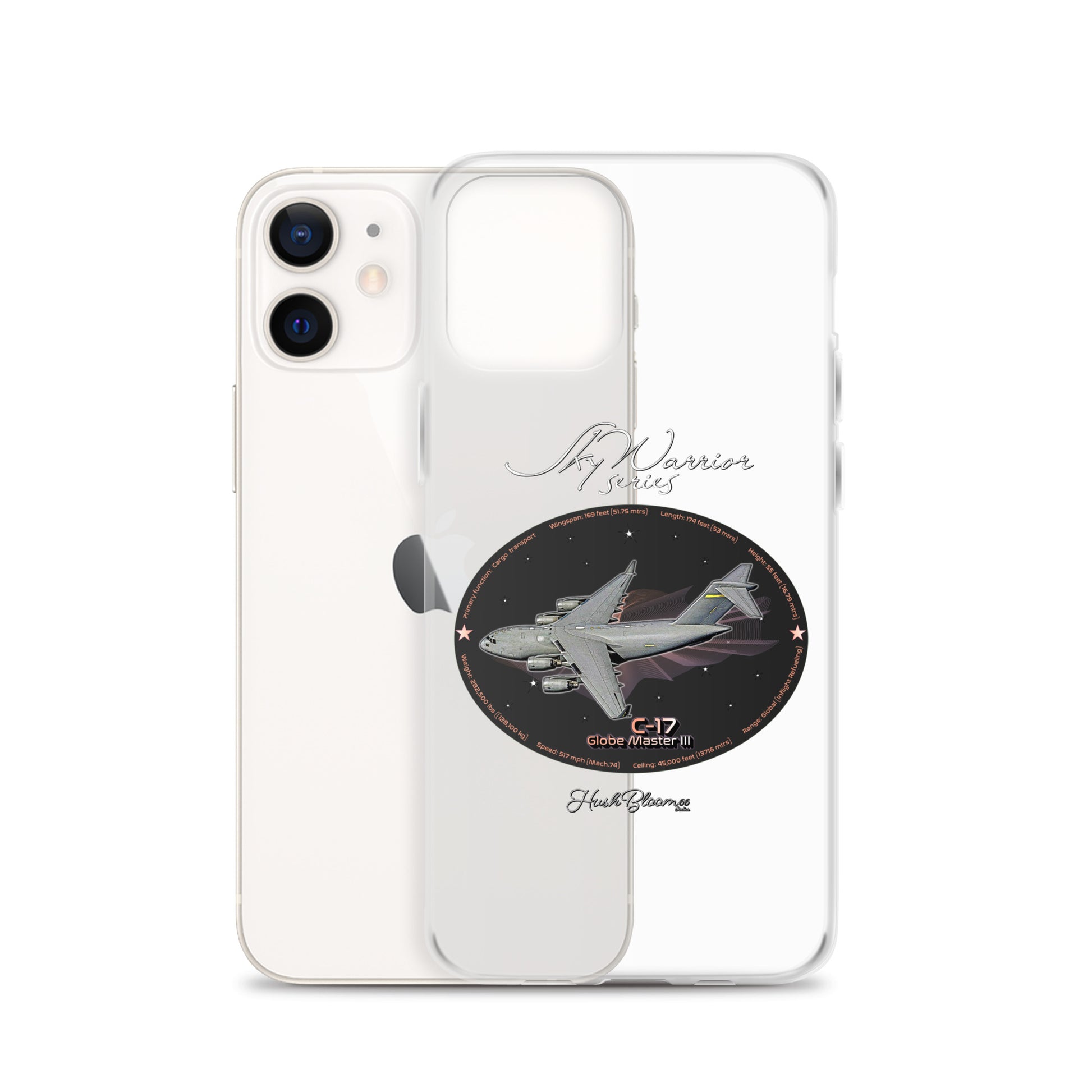 Clear - C17 Globe Master III Clear Case for iPhone