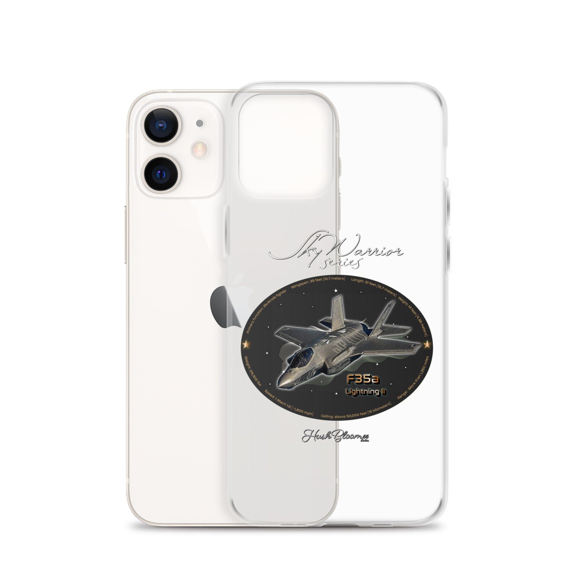 Clear - F35A Lightning Clear Case for iPhone