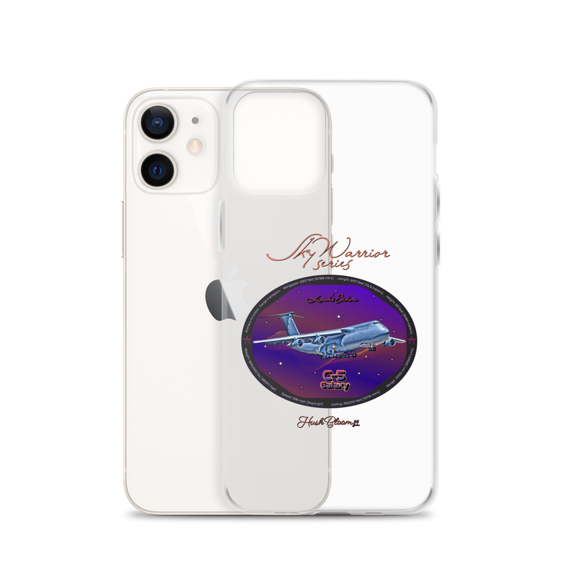 Clear - C5 Galaxy (Limited Edition) Clear Case for iPhone