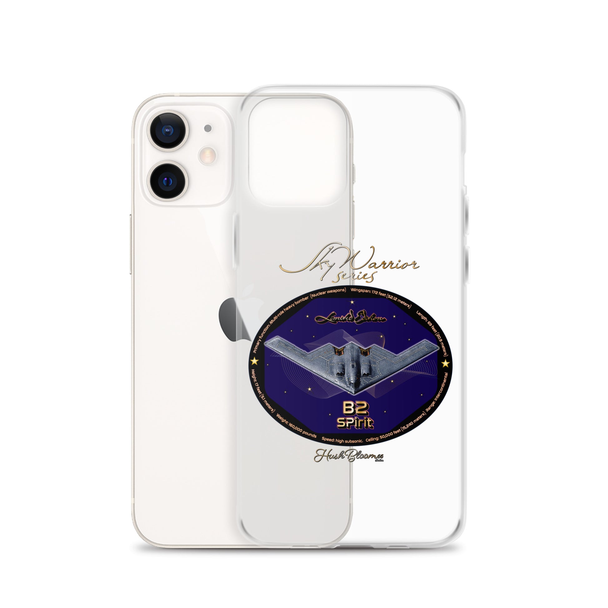 Clear - B2 Spirit (Limited Edition) Clear Case for iPhone