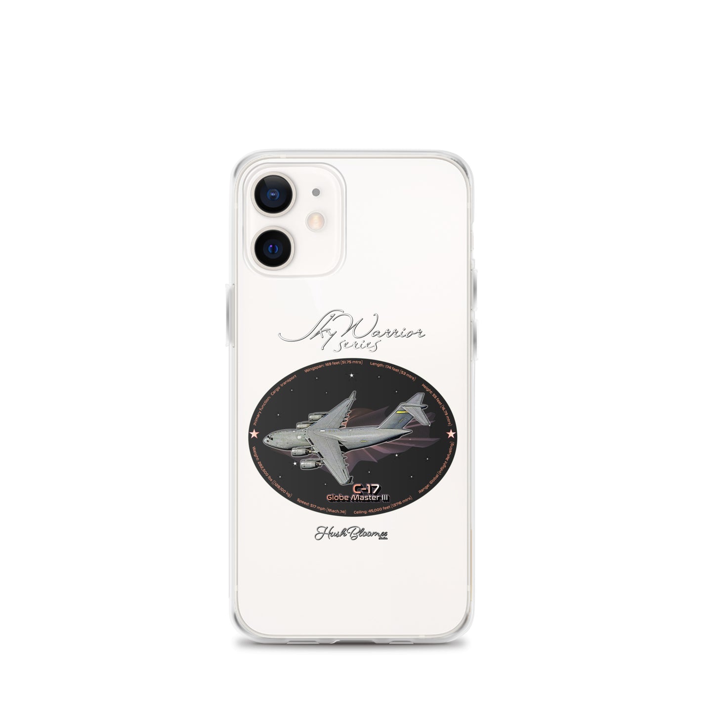 Clear - C17 Globe Master III Clear Case for iPhone
