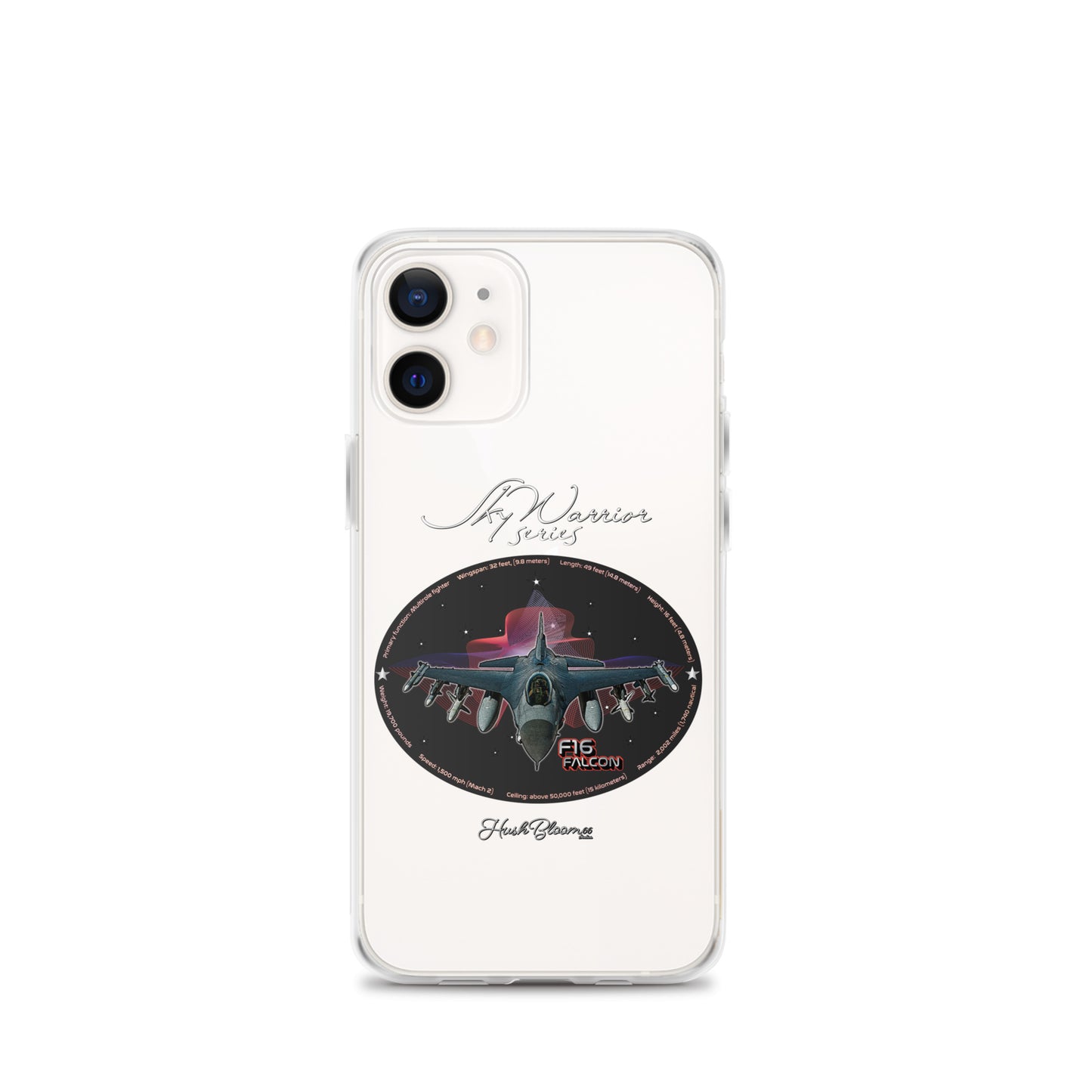 Clear - F16 Falcon Clear Case for iPhone