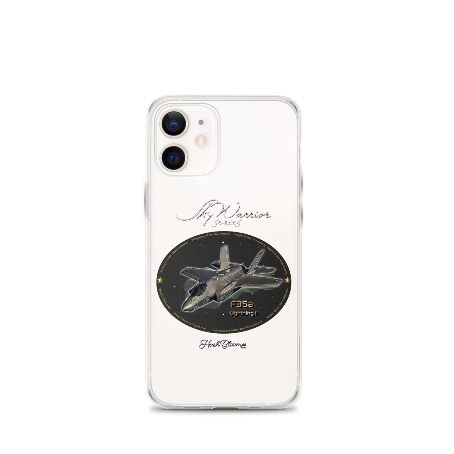 Clear - F35A Lightning Clear Case for iPhone
