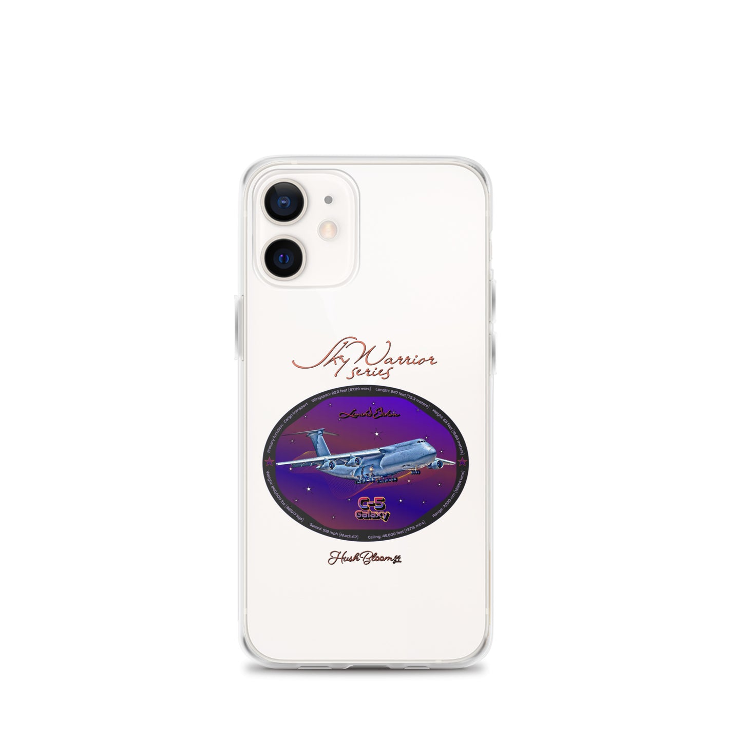 Clear - C5 Galaxy (Limited Edition) Clear Case for iPhone