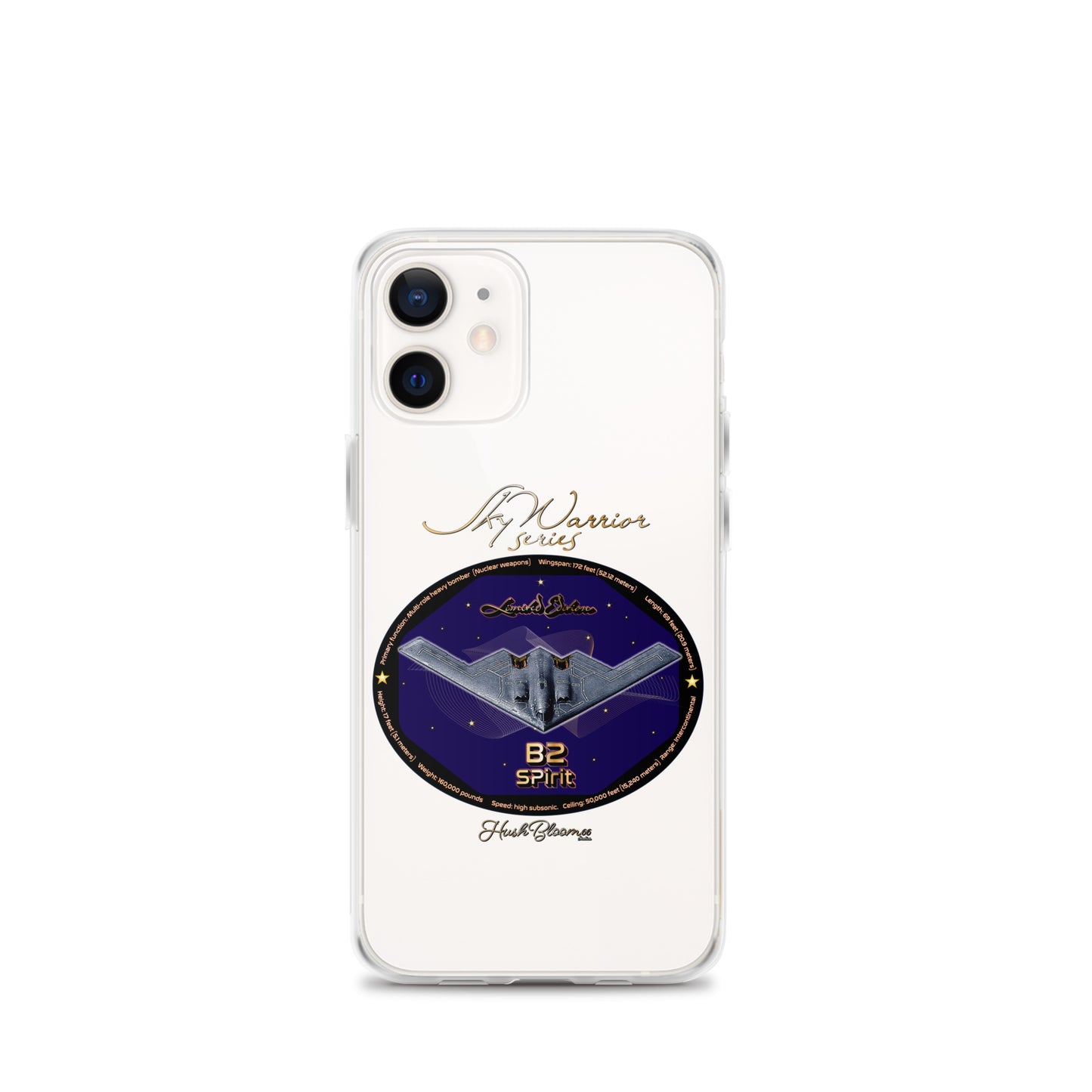 Clear - B2 Spirit (Limited Edition) Clear Case for iPhone