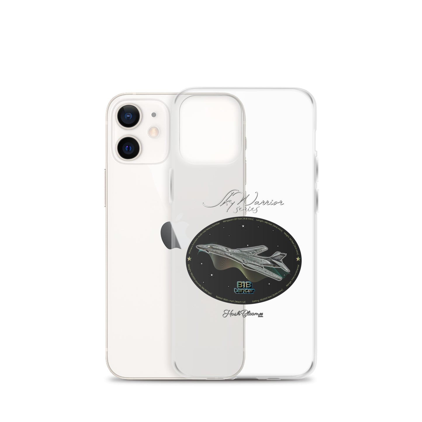 Clear - B1B Lancer Clear Case for iPhone