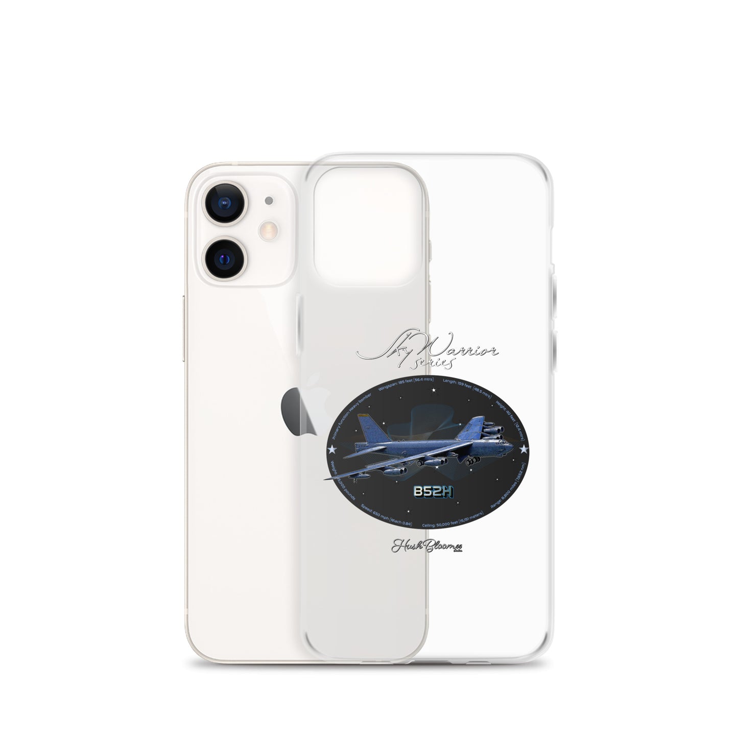 Clear - B52H Stratofortress Clear Case for iPhone