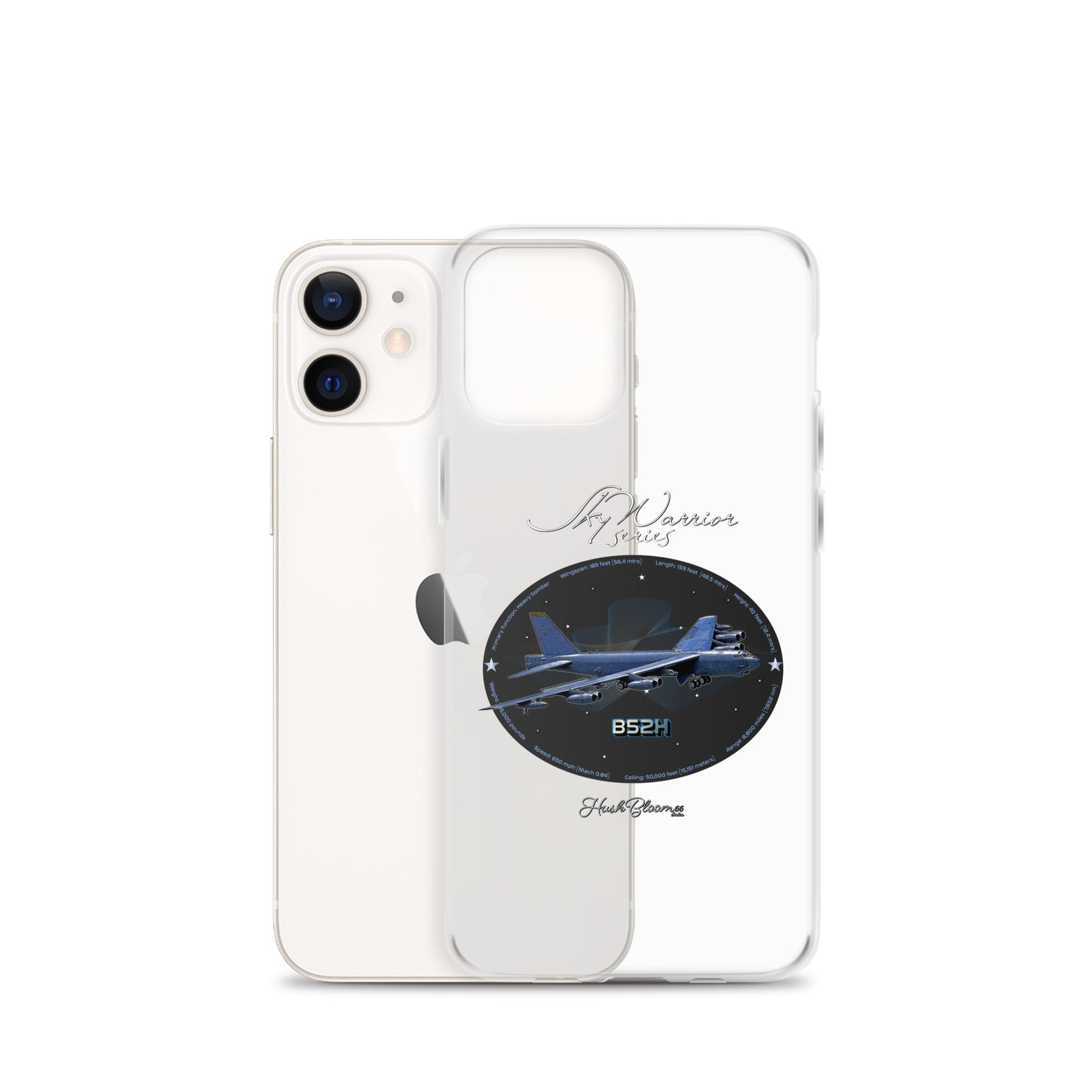 Clear - B52H Stratofortress Clear Case for iPhone