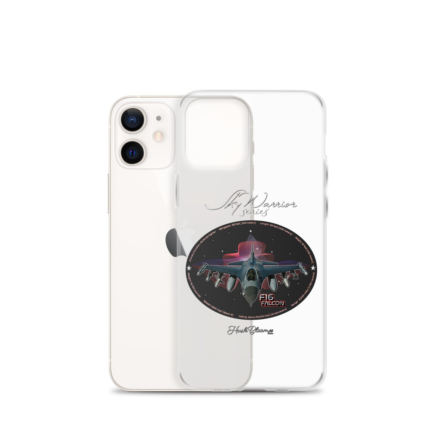 Clear - F16 Falcon Clear Case for iPhone