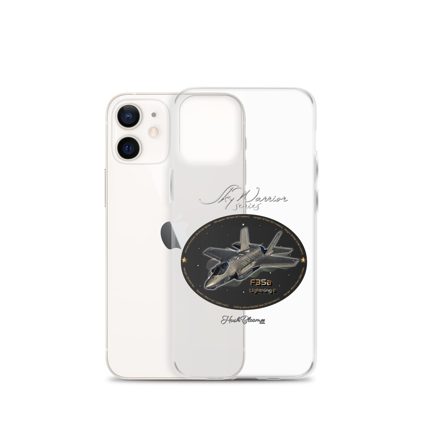 Clear - F35A Lightning Clear Case for iPhone
