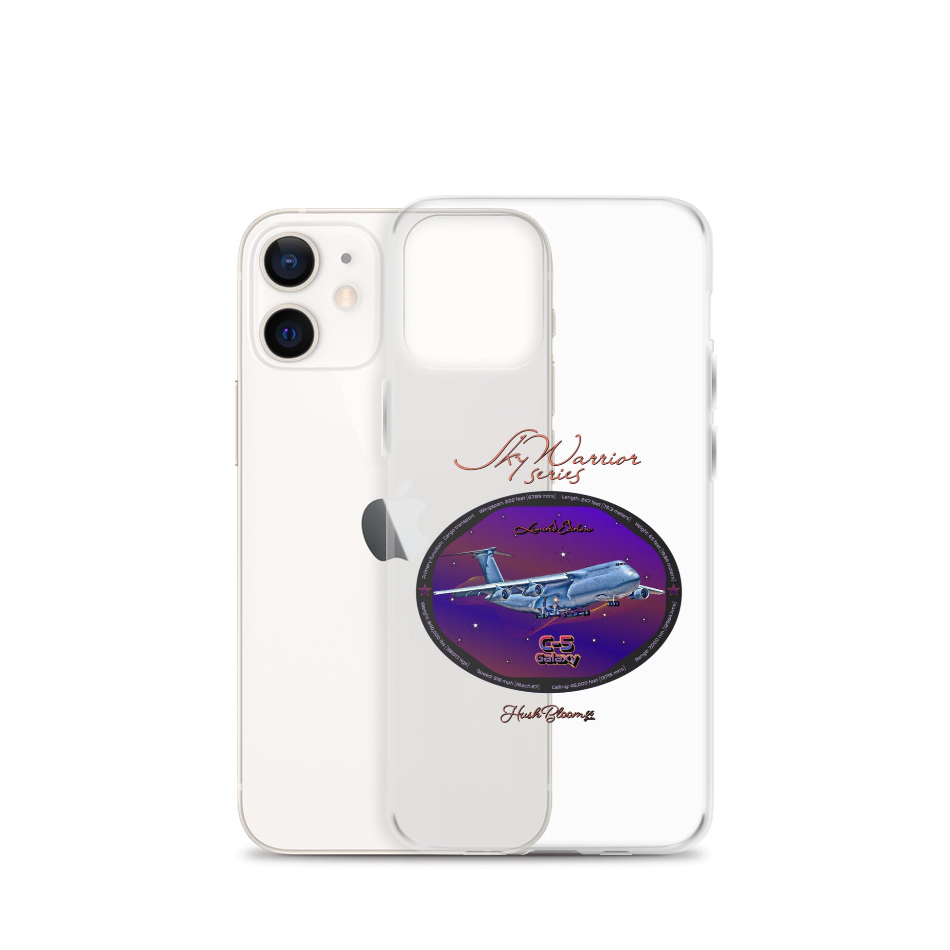 Clear - C5 Galaxy (Limited Edition) Clear Case for iPhone