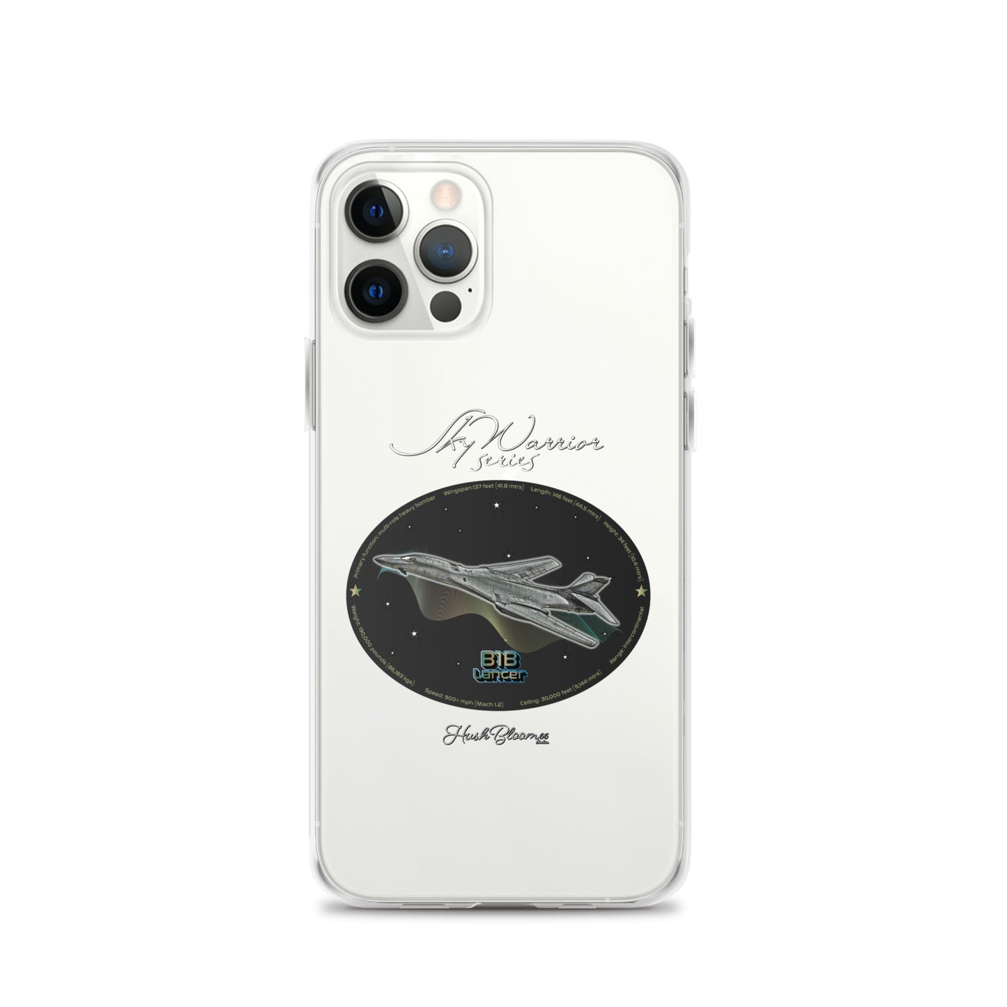 Clear - B1B Lancer Clear Case for iPhone