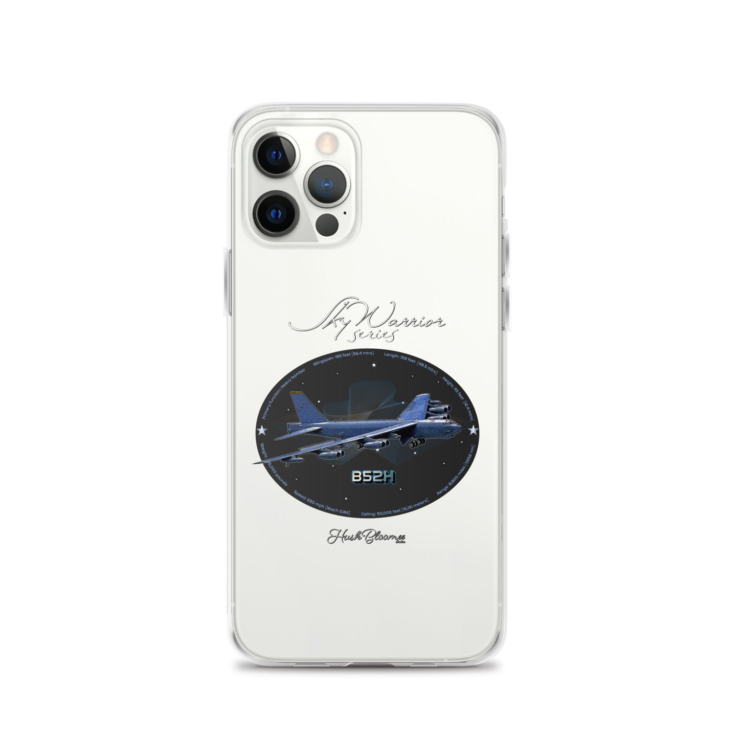 Clear - B52H Stratofortress Clear Case for iPhone
