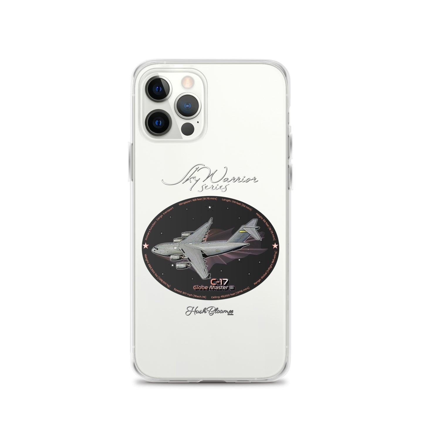 Clear - C17 Globe Master III Clear Case for iPhone