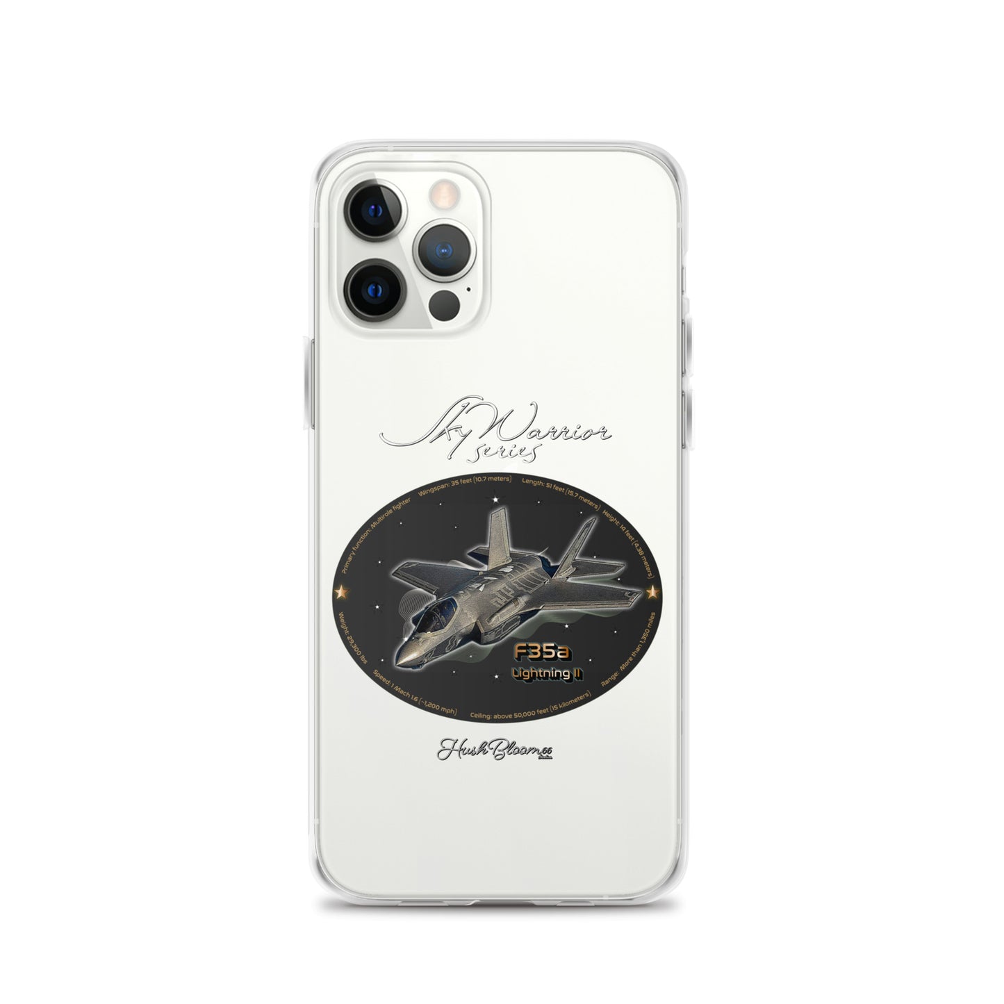 Clear - F35A Lightning Clear Case for iPhone