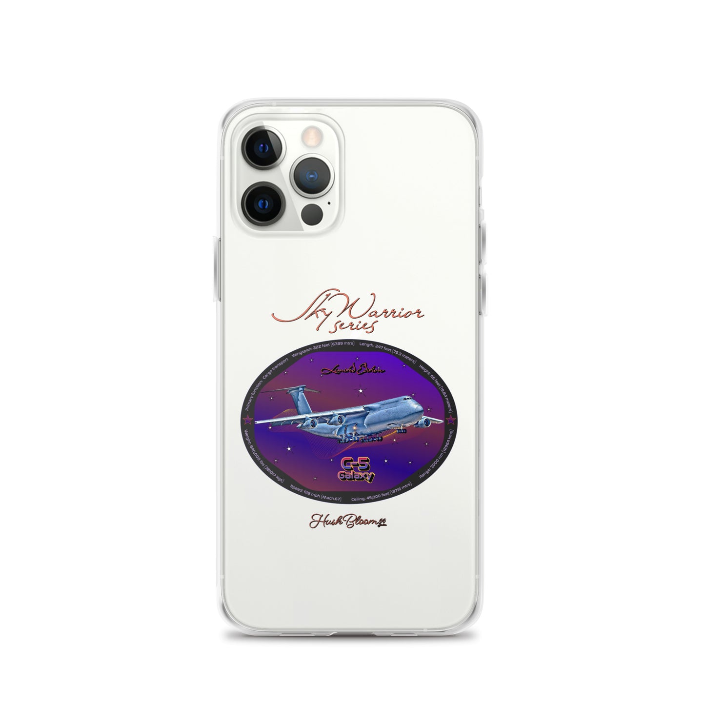 Clear - C5 Galaxy (Limited Edition) Clear Case for iPhone