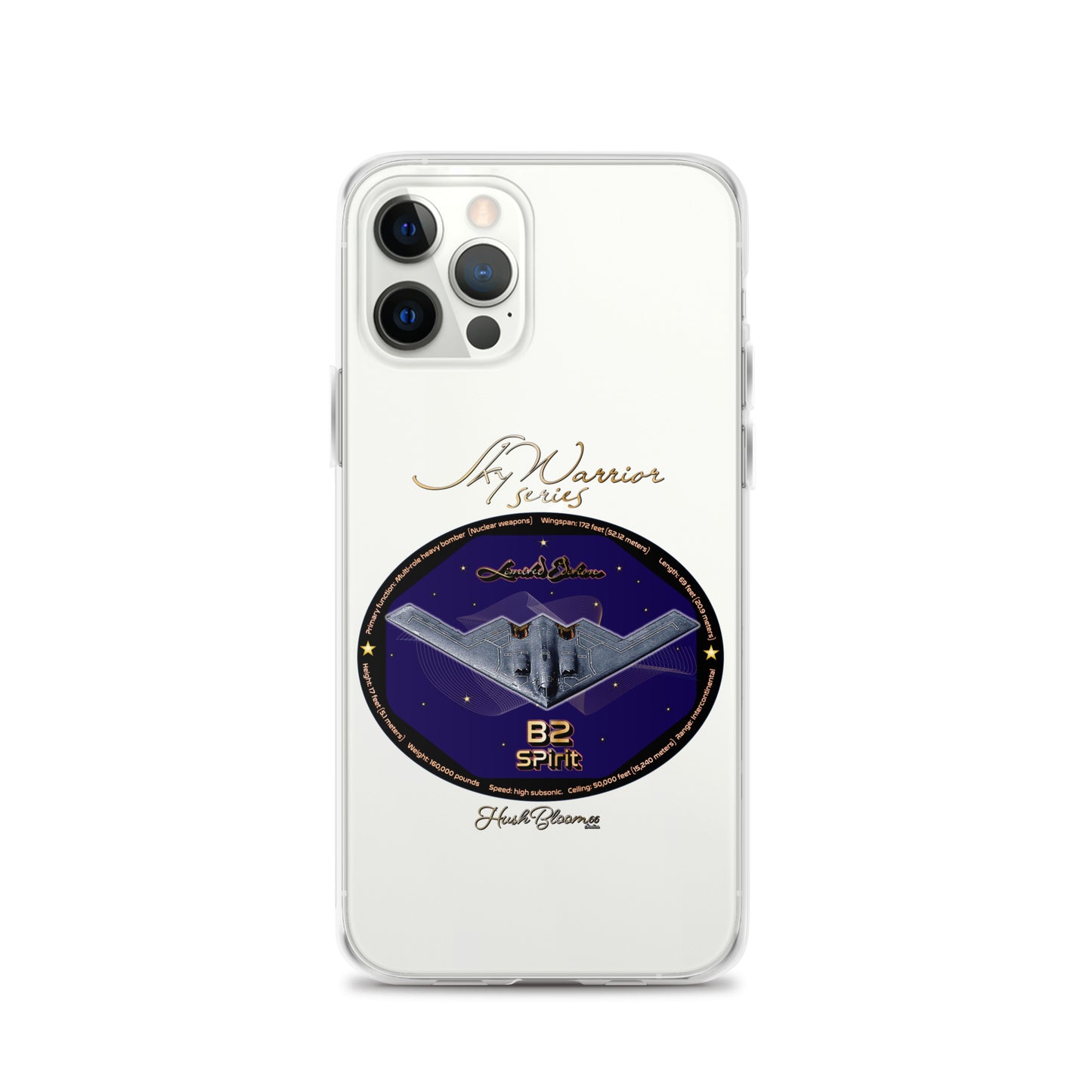 Clear - B2 Spirit (Limited Edition) Clear Case for iPhone