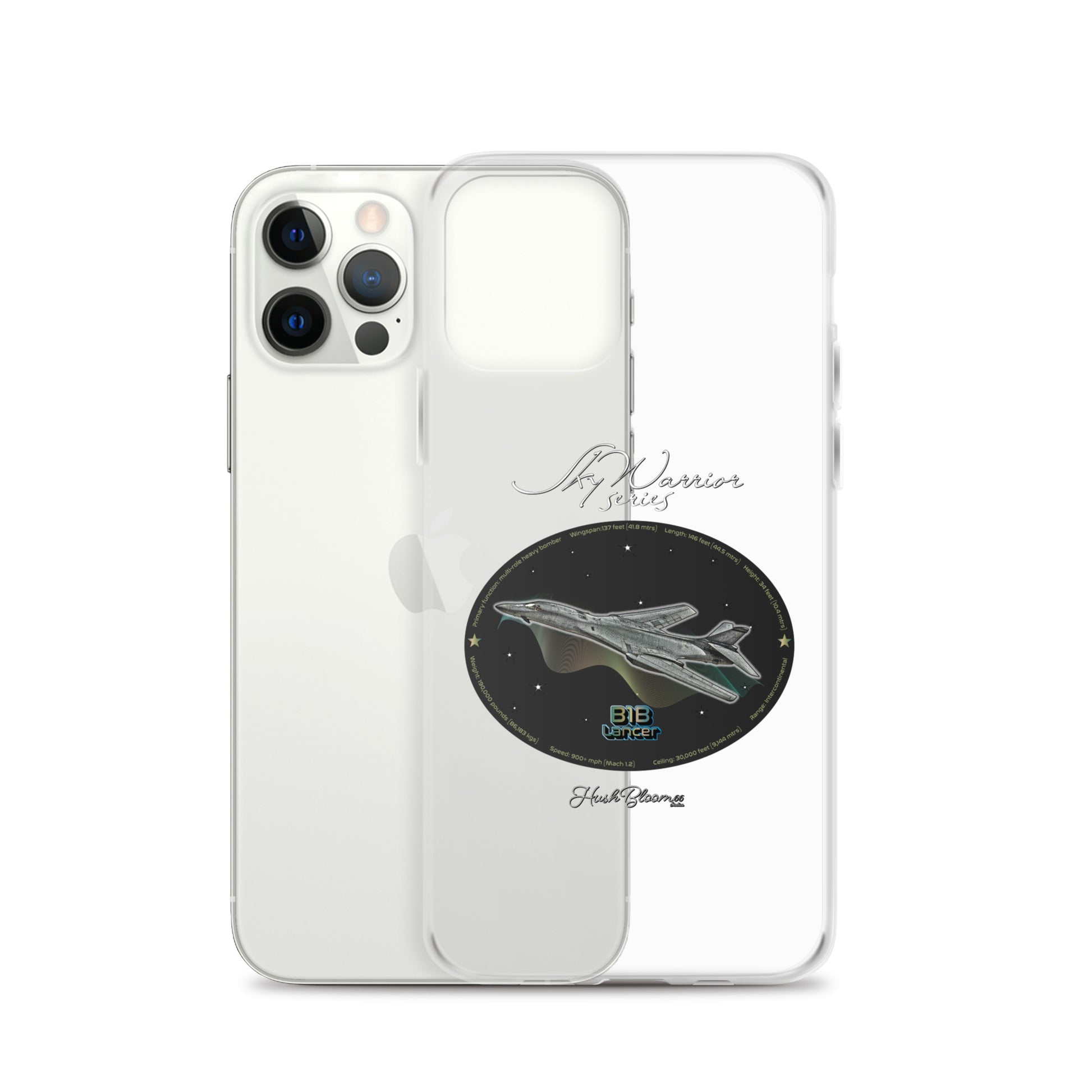 Clear - B1B Lancer Clear Case for iPhone
