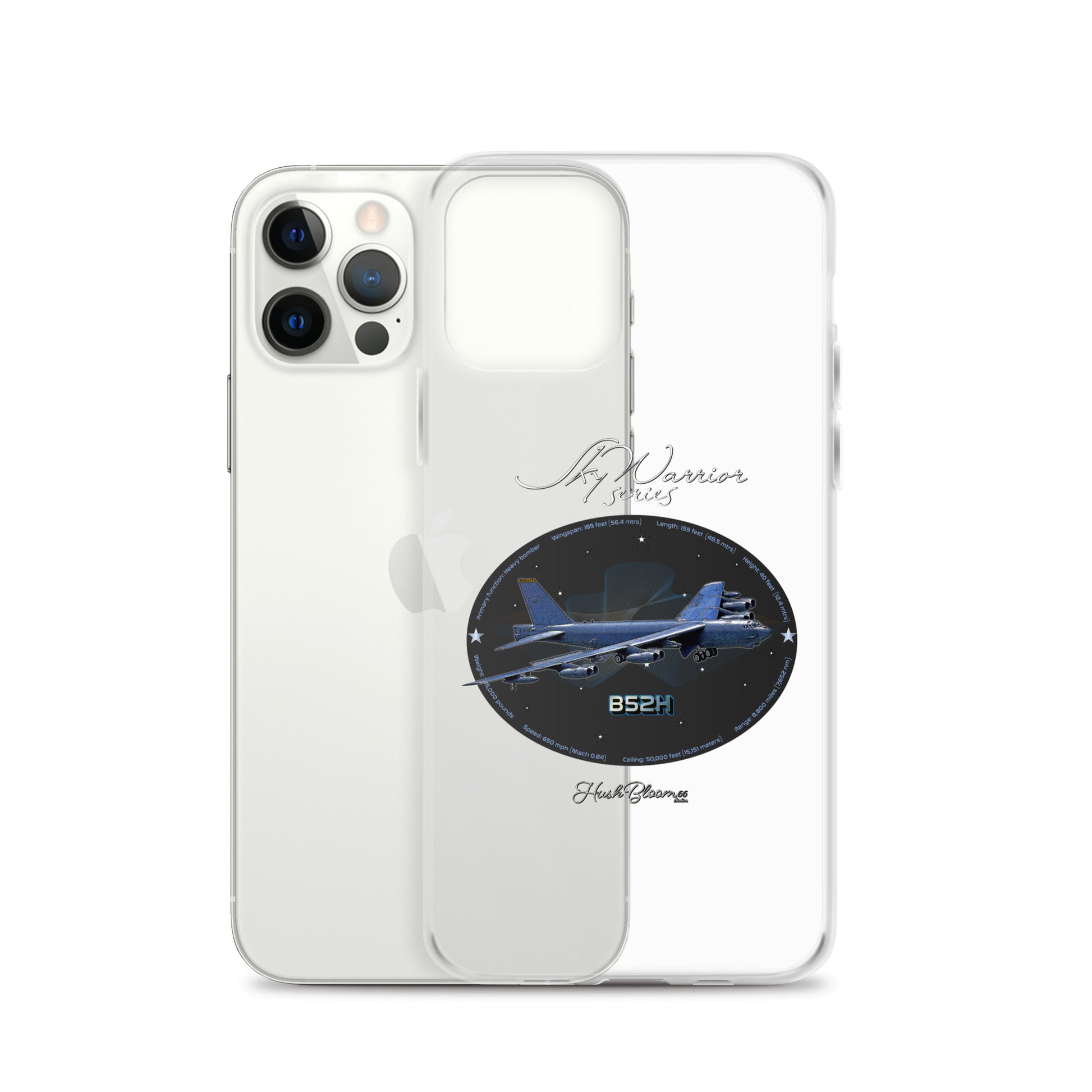 Clear - B52H Stratofortress Clear Case for iPhone
