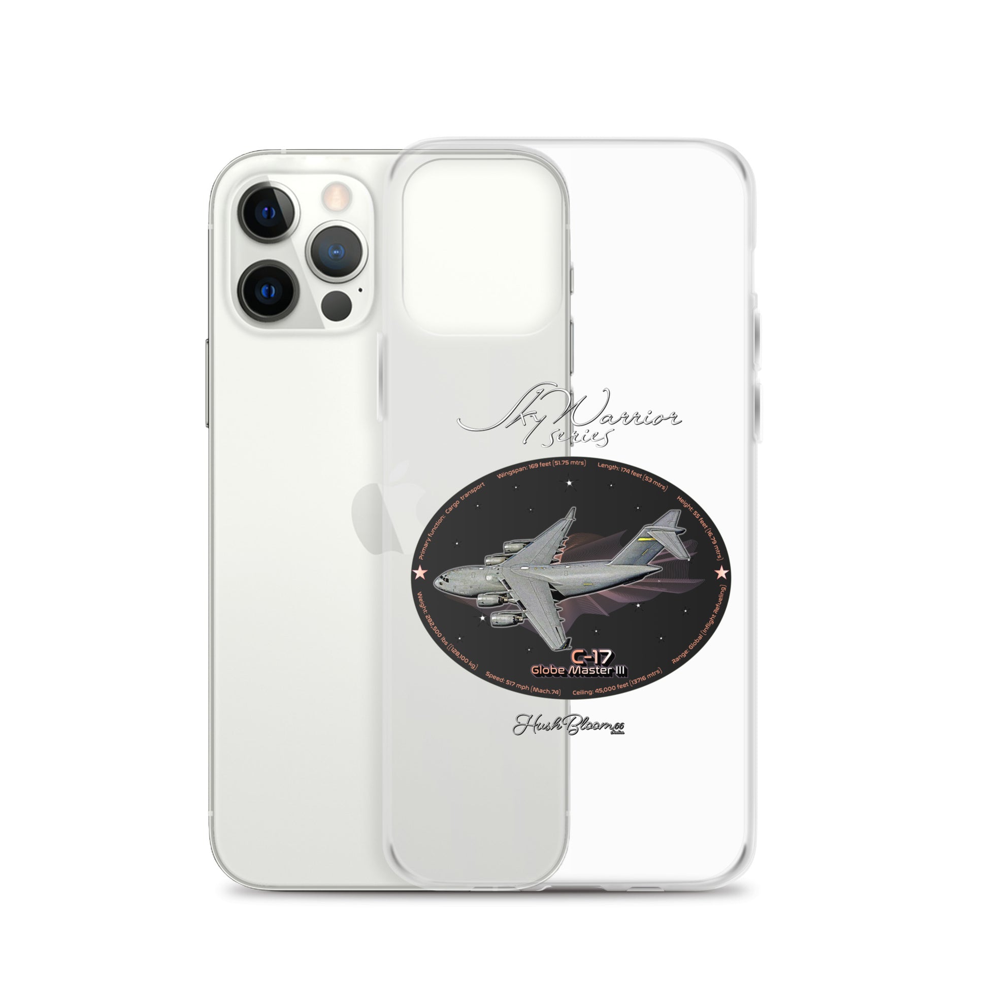Clear - C17 Globe Master III Clear Case for iPhone