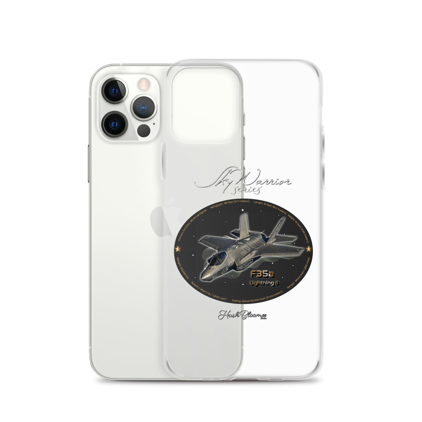 Clear - F35A Lightning Clear Case for iPhone