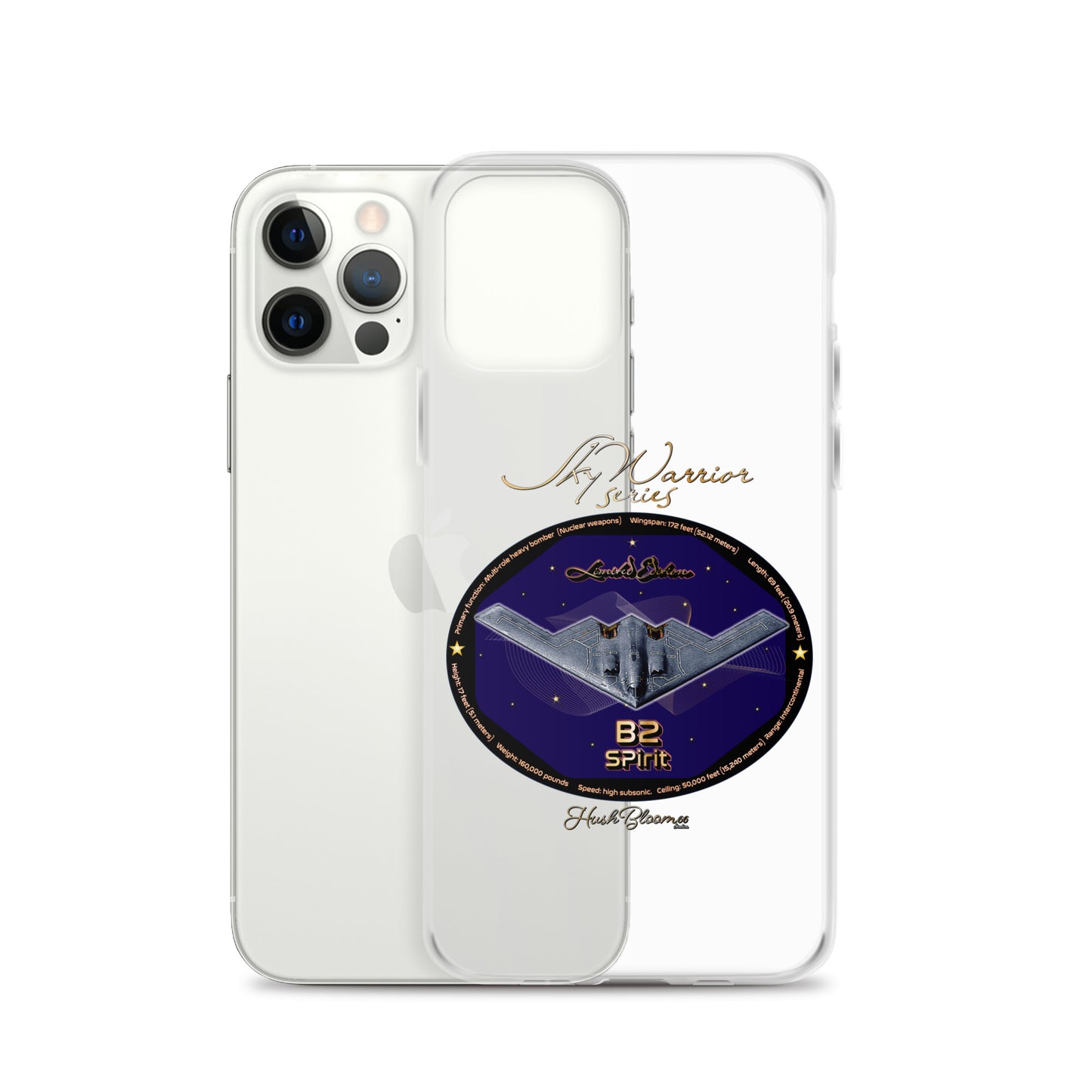 Clear - B2 Spirit (Limited Edition) Clear Case for iPhone