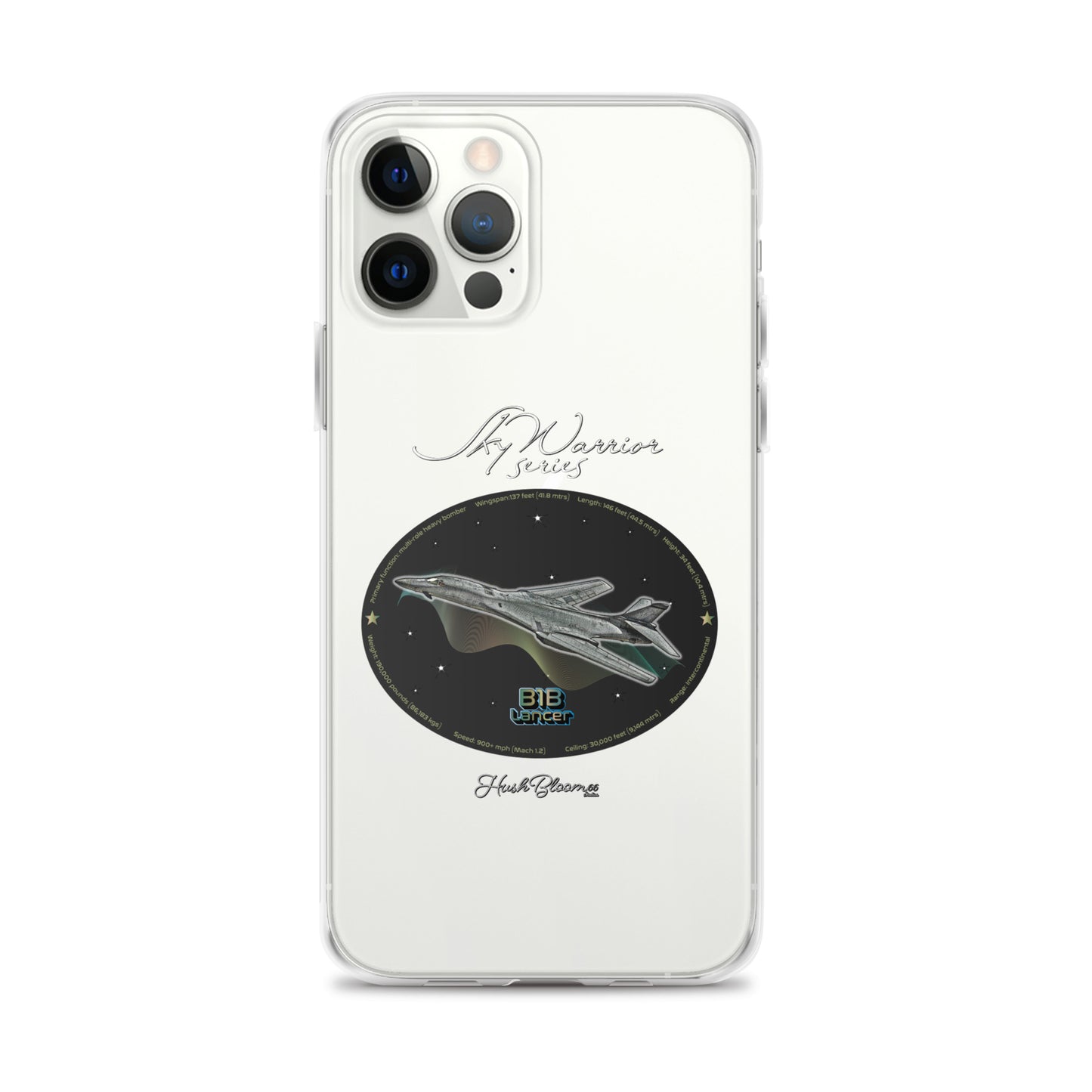 Clear - B1B Lancer Clear Case for iPhone