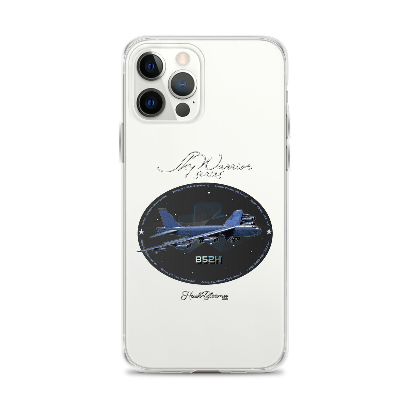Clear - B52H Stratofortress Clear Case for iPhone
