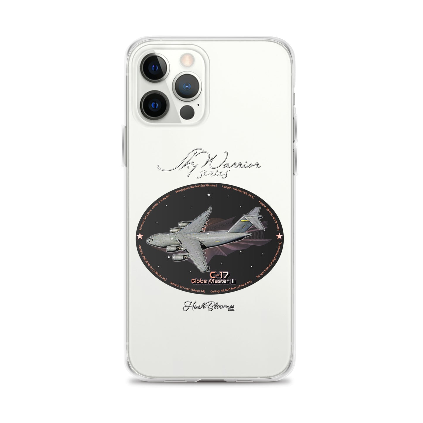 Clear - C17 Globe Master III Clear Case for iPhone