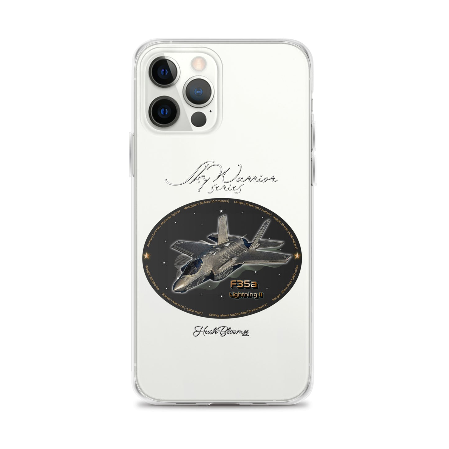 Clear - F35A Lightning Clear Case for iPhone