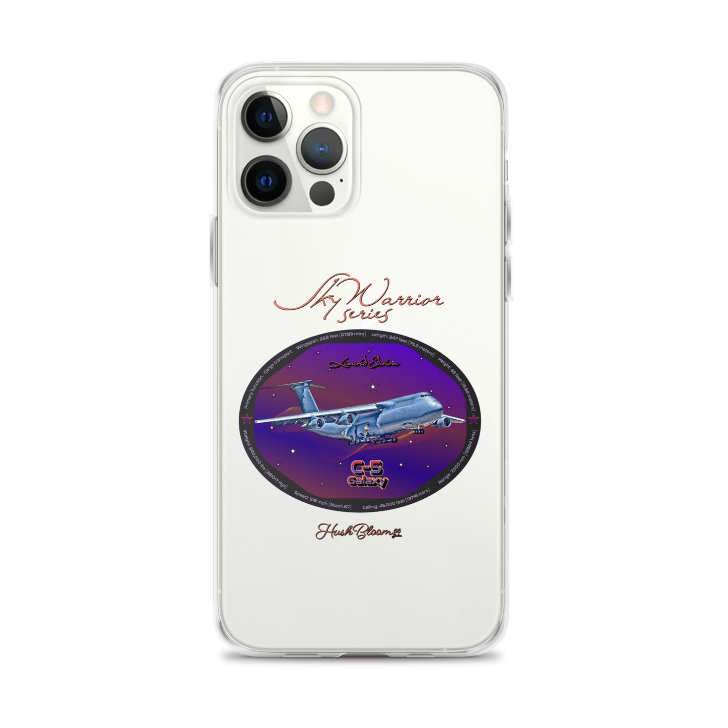 Clear - C5 Galaxy (Limited Edition) Clear Case for iPhone