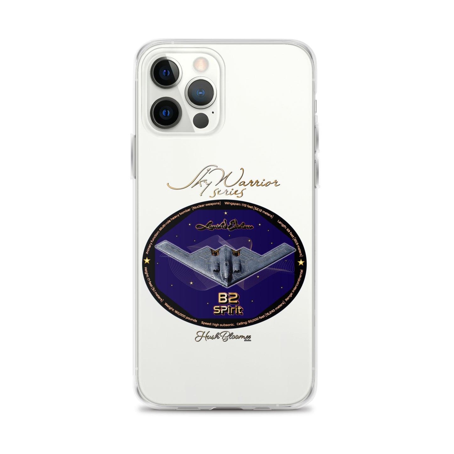 Clear - B2 Spirit (Limited Edition) Clear Case for iPhone