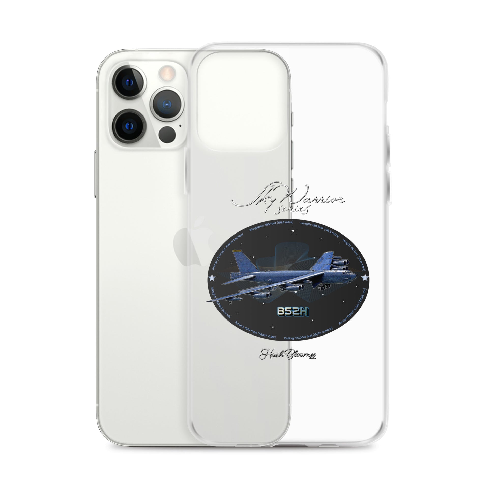 Clear - B52H Stratofortress Clear Case for iPhone