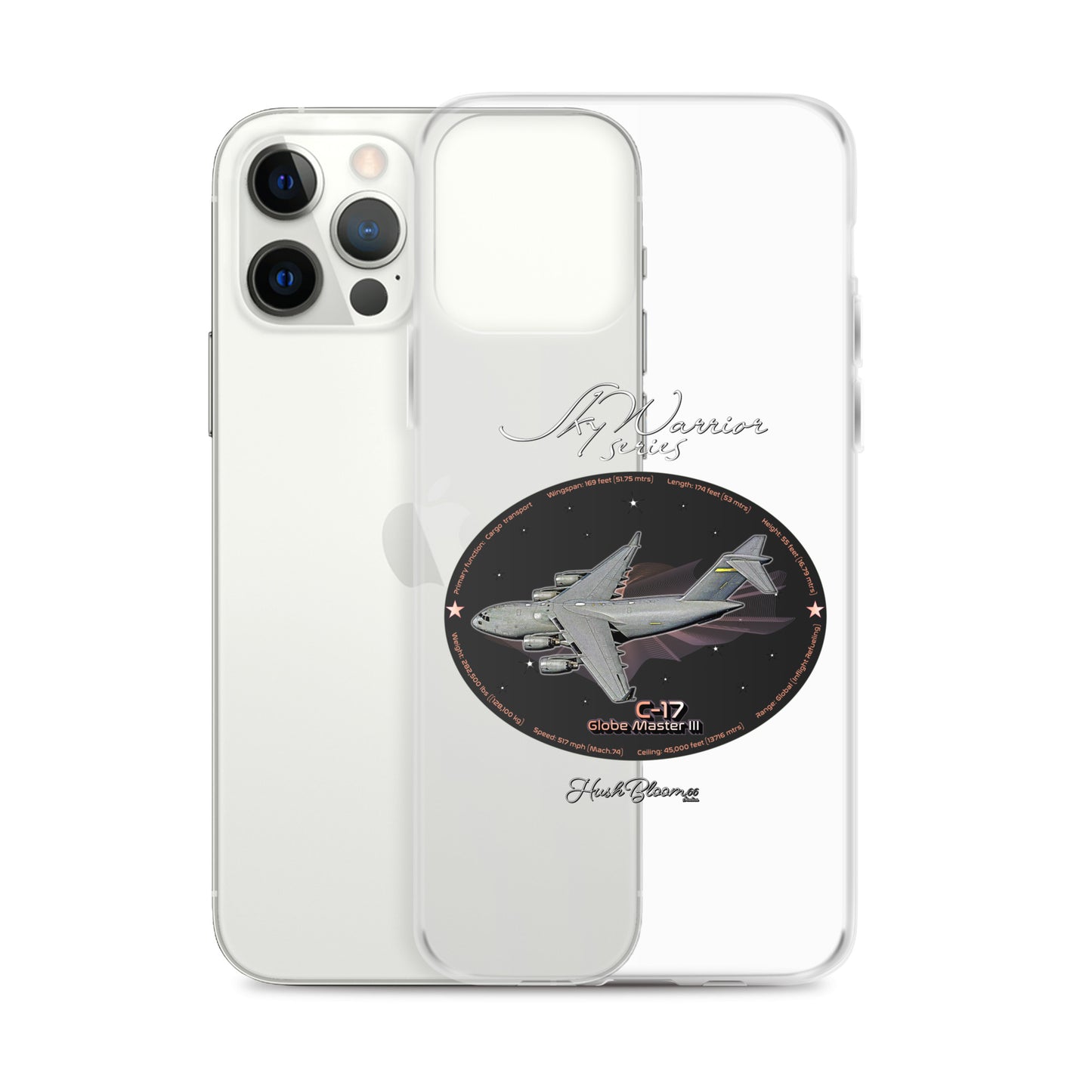 Clear - C17 Globe Master III Clear Case for iPhone