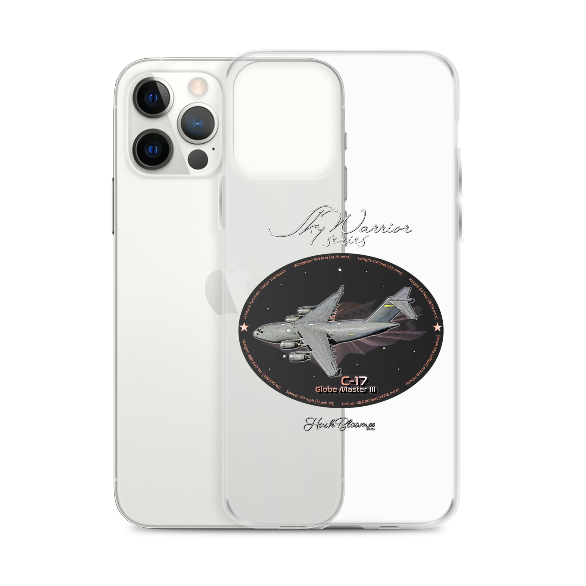 Clear - C17 Globe Master III Clear Case for iPhone
