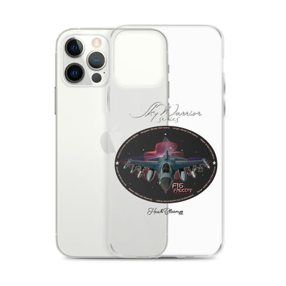 Clear - F16 Falcon Clear Case for iPhone