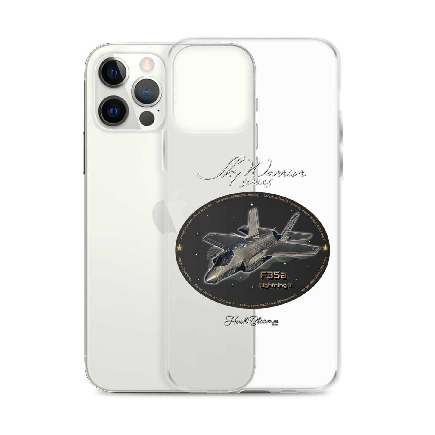 Clear - F35A Lightning Clear Case for iPhone