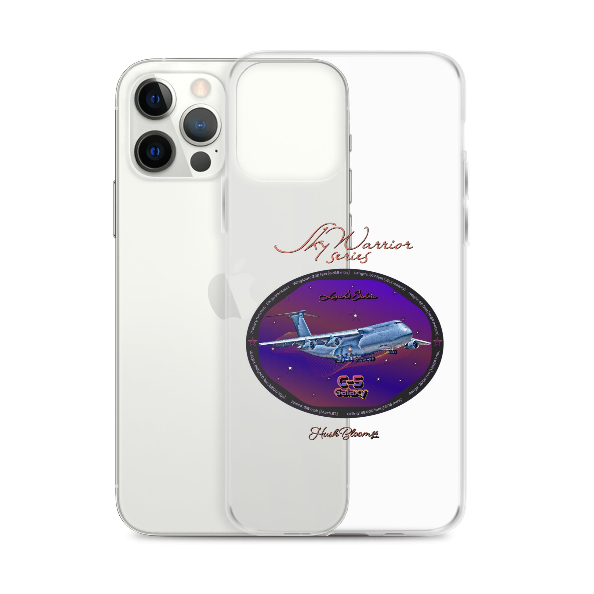 Clear - C5 Galaxy (Limited Edition) Clear Case for iPhone