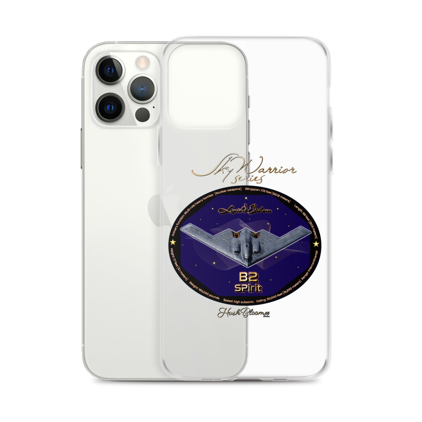 Clear - B2 Spirit (Limited Edition) Clear Case for iPhone