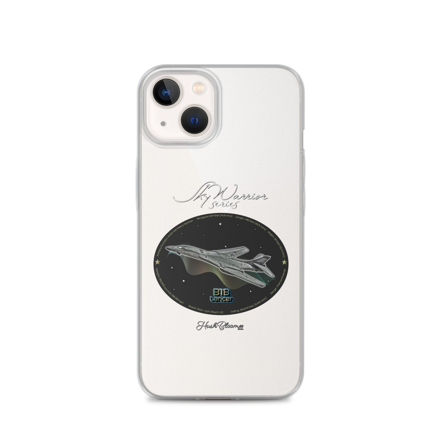 Clear - B1B Lancer Clear Case for iPhone