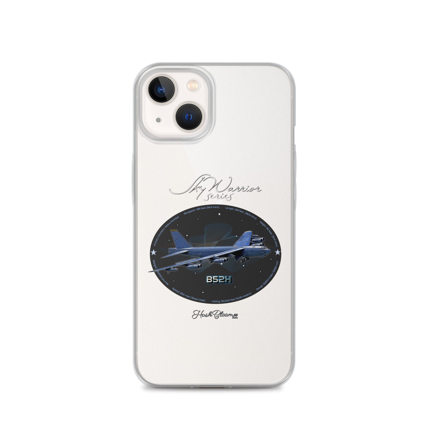 Clear - B52H Stratofortress Clear Case for iPhone