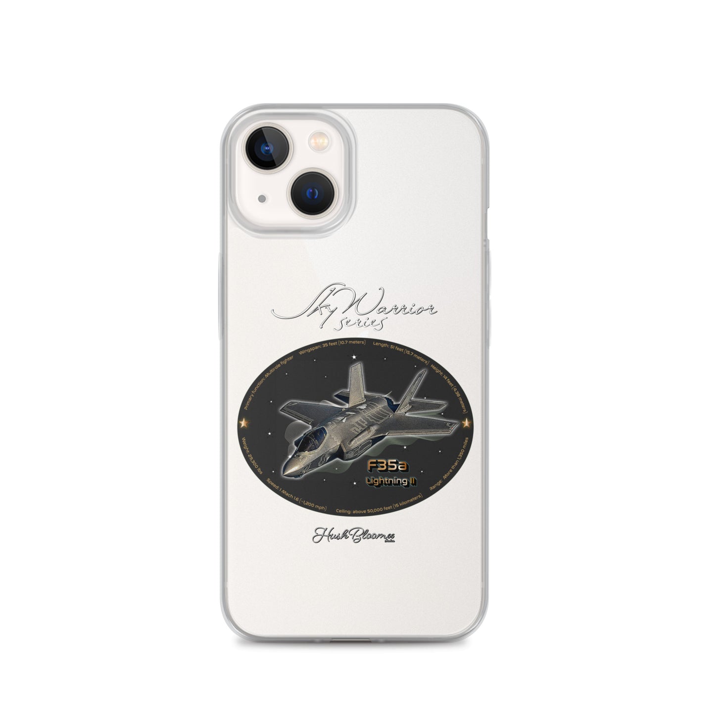 Clear - F35A Lightning Clear Case for iPhone