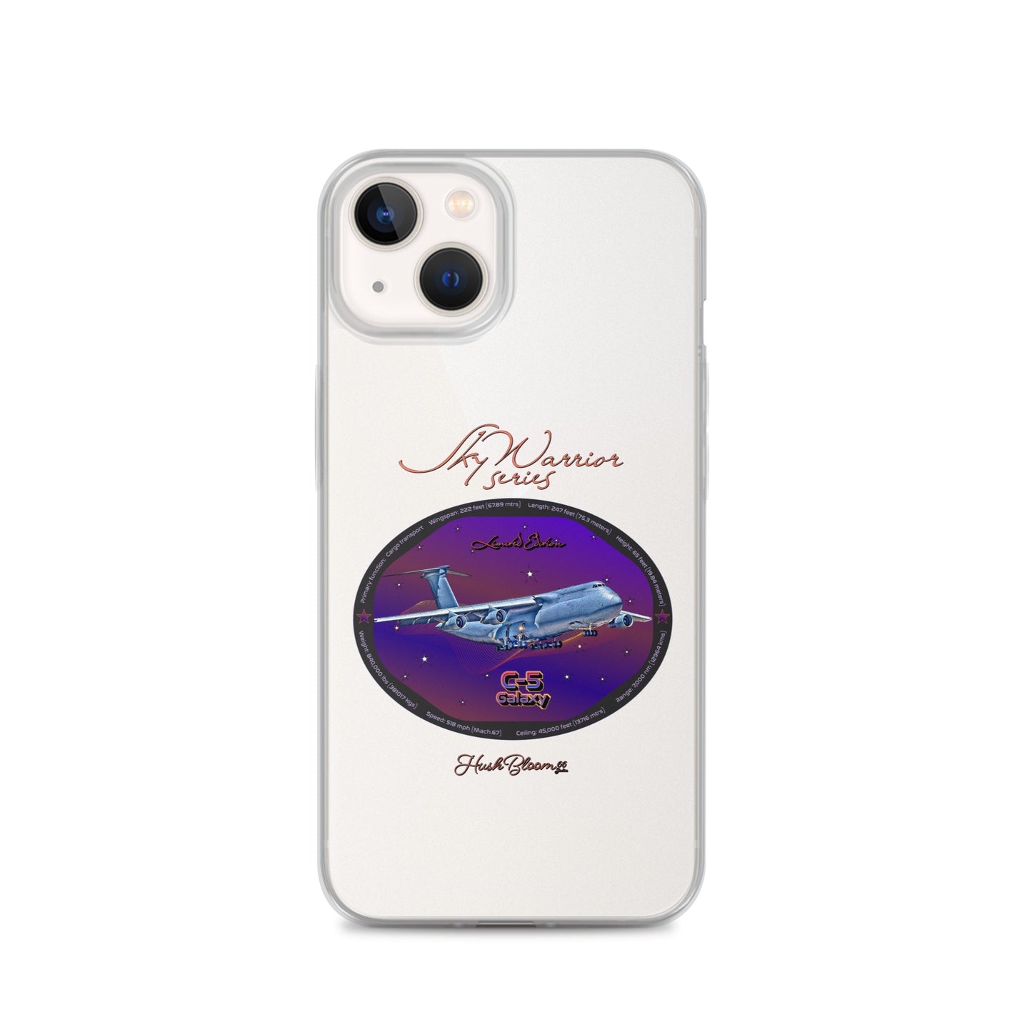 Clear - C5 Galaxy (Limited Edition) Clear Case for iPhone