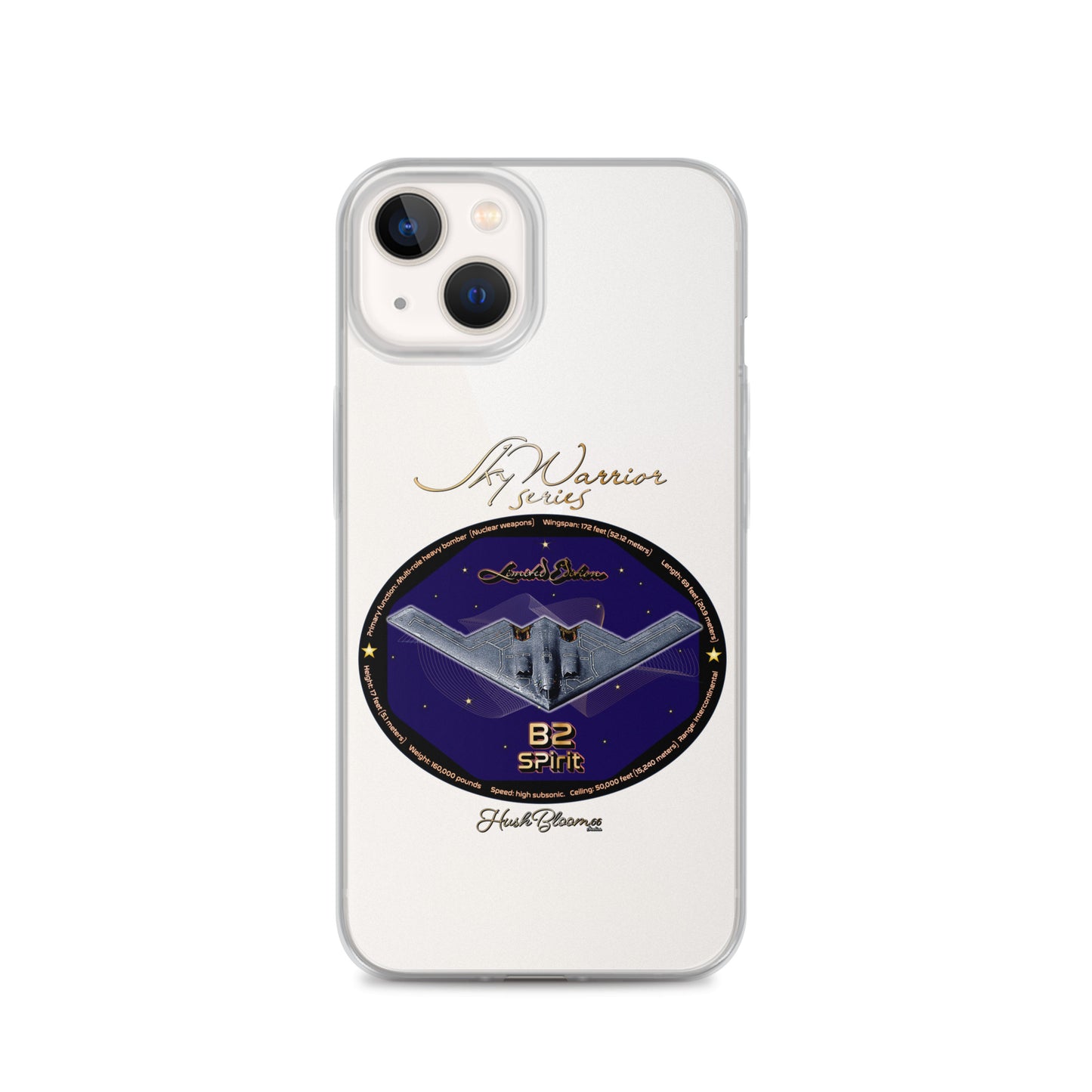 Clear - B2 Spirit (Limited Edition) Clear Case for iPhone