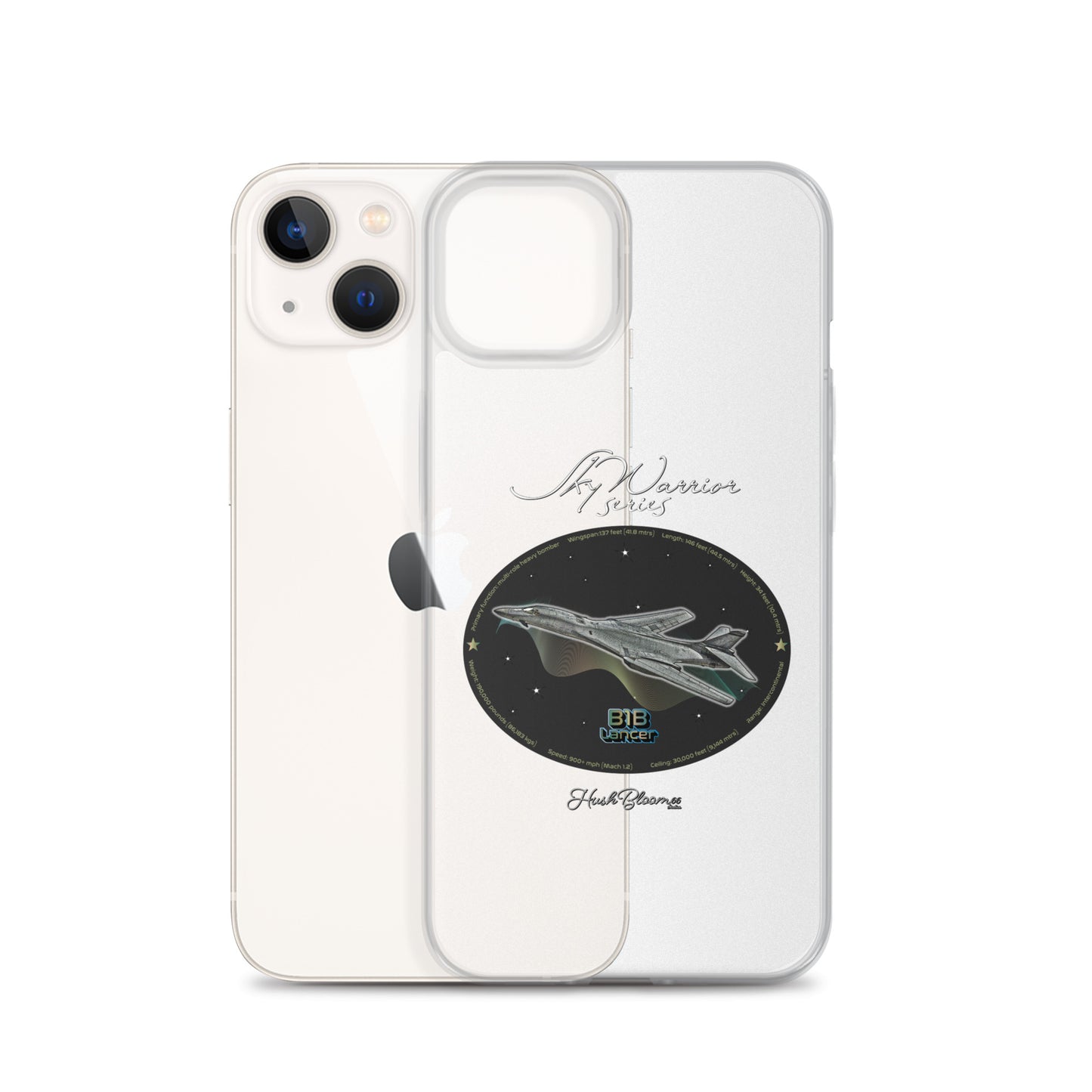 Clear - B1B Lancer Clear Case for iPhone