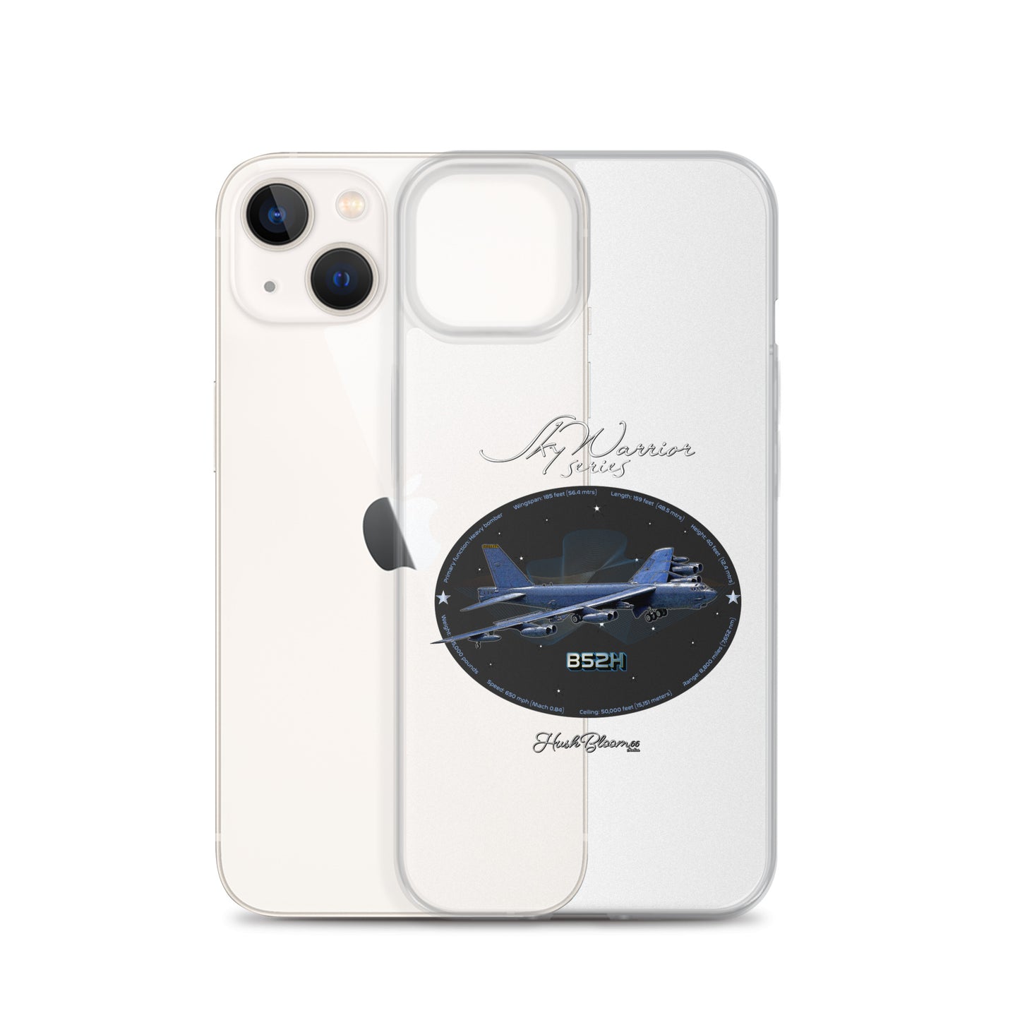 Clear - B52H Stratofortress Clear Case for iPhone