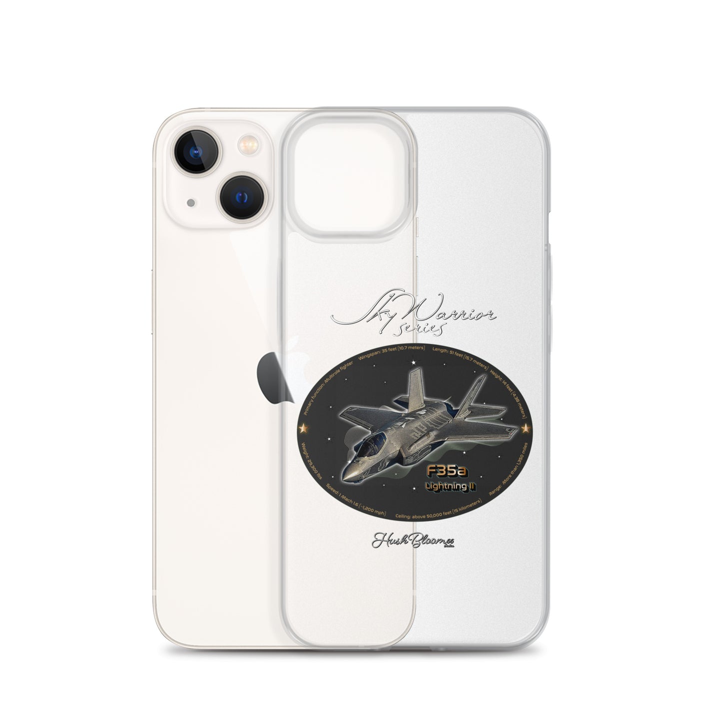 Clear - F35A Lightning Clear Case for iPhone